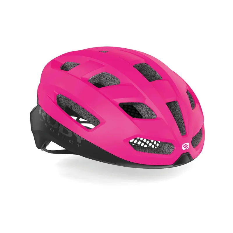 Rudy Project Skudo Road Helmet - Pink Fluo/Matt Black