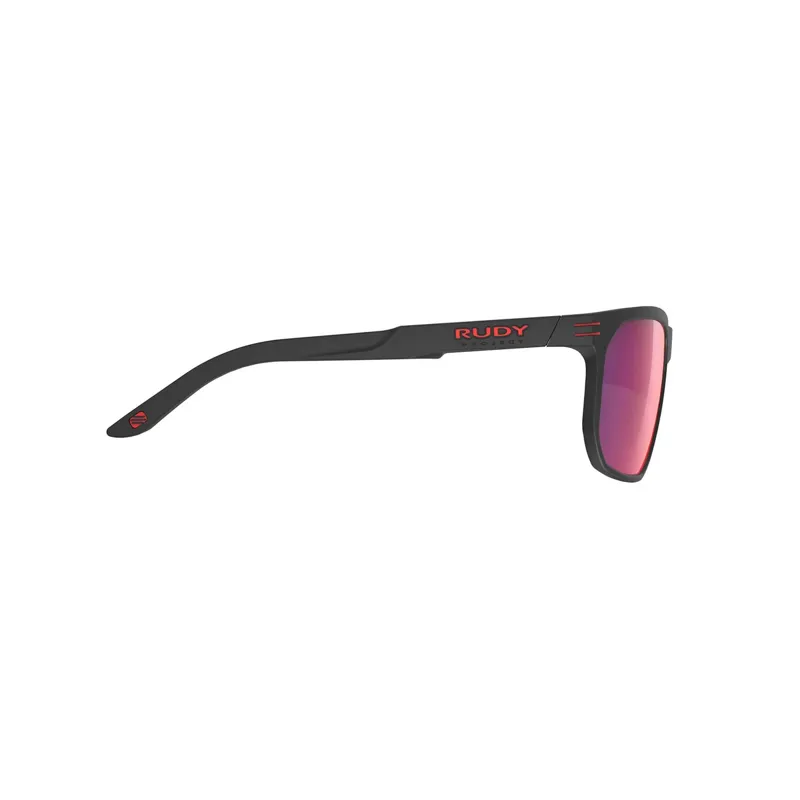 Rudy Project Soundrise Polar 3FX Sunglasses - Black/MultiLaser Red-1