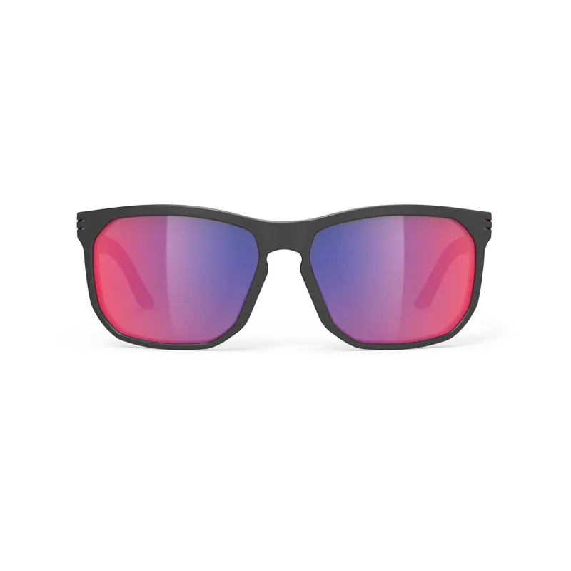 Rudy Project Soundrise Polar 3FX Sunglasses - Black/MultiLaser Red-2