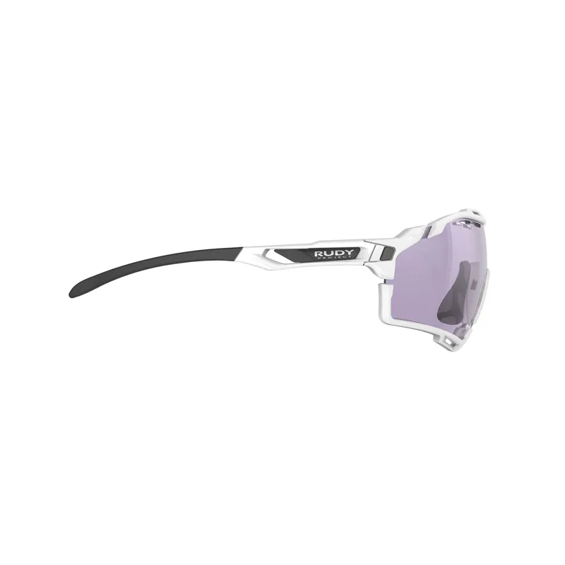 Rudy Project Cutline ImpactX PH Sunglasses - White/2Laser Purple-1