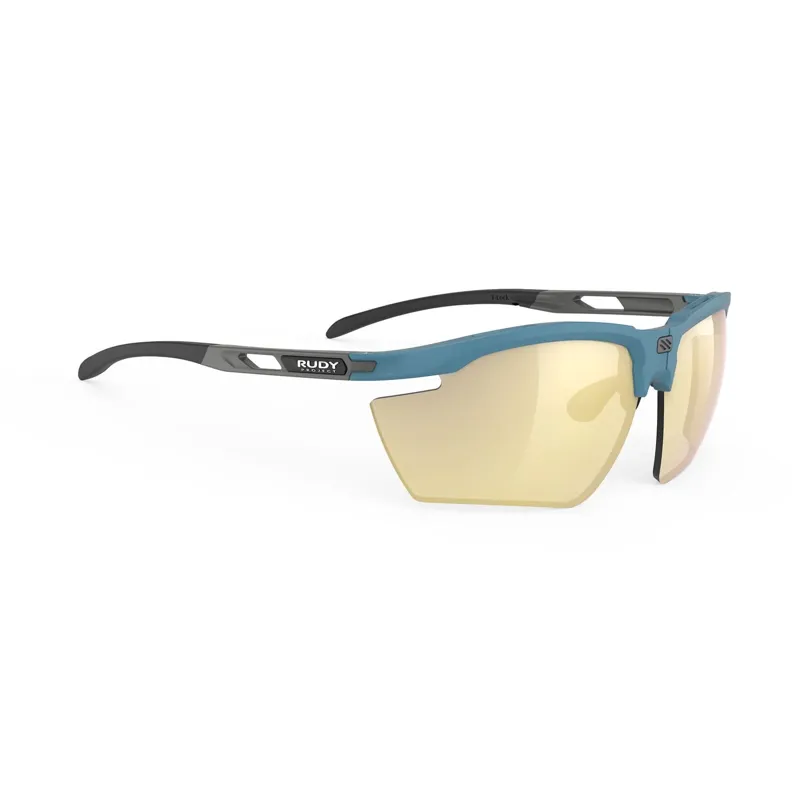 Rudy Project Magnus RP Optics Sunglasses - Light Teal/MultiLaser Gold