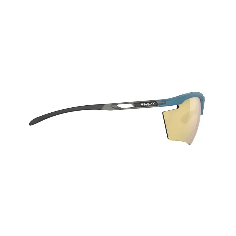 Rudy Project Magnus RP Optics Sunglasses - Light Teal/MultiLaser Gold-1