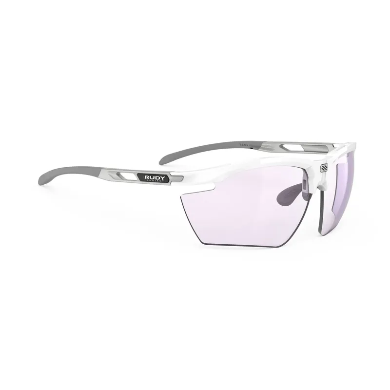 Rudy Project Magnus ImpactX PH Sunglasses - White/2Laser Purple