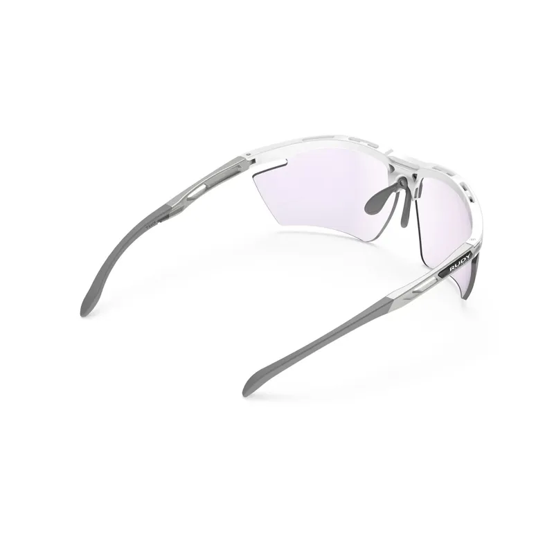 Rudy Project Magnus ImpactX PH Sunglasses - White/2Laser Purple-4