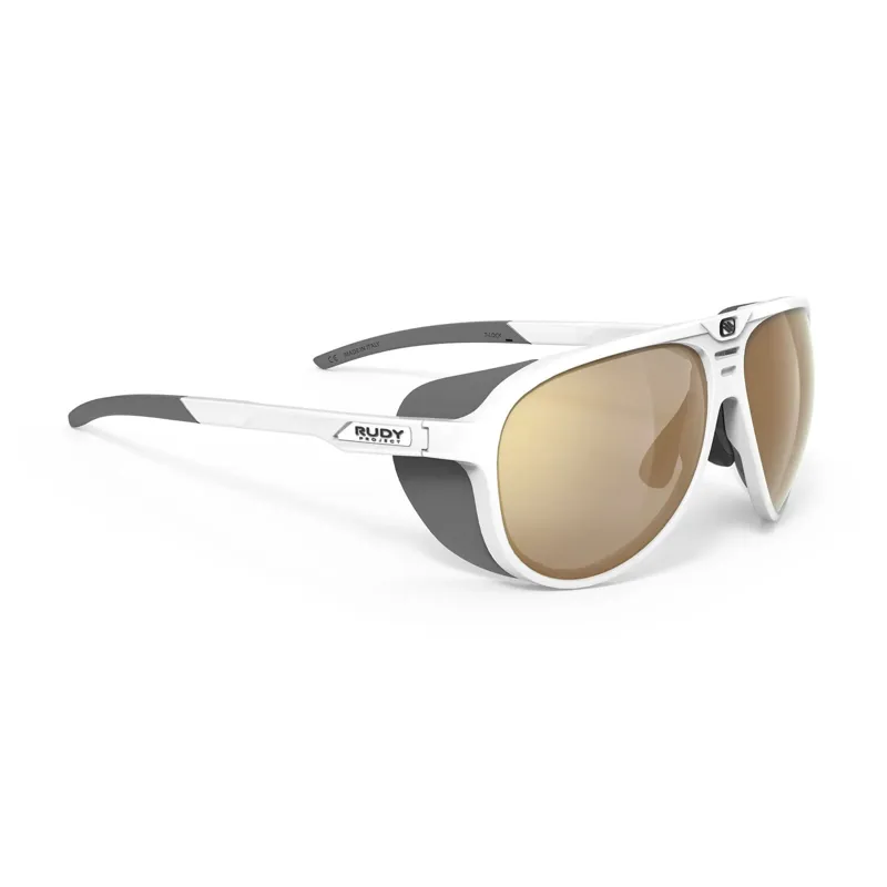Rudy Project Stardash ImpactX PH Sunglasses - White/2Laser Crimson