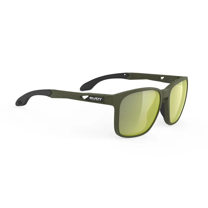 Rudy Project Lightflow A RP Optics Sunglasses - Olive/Laser Green
