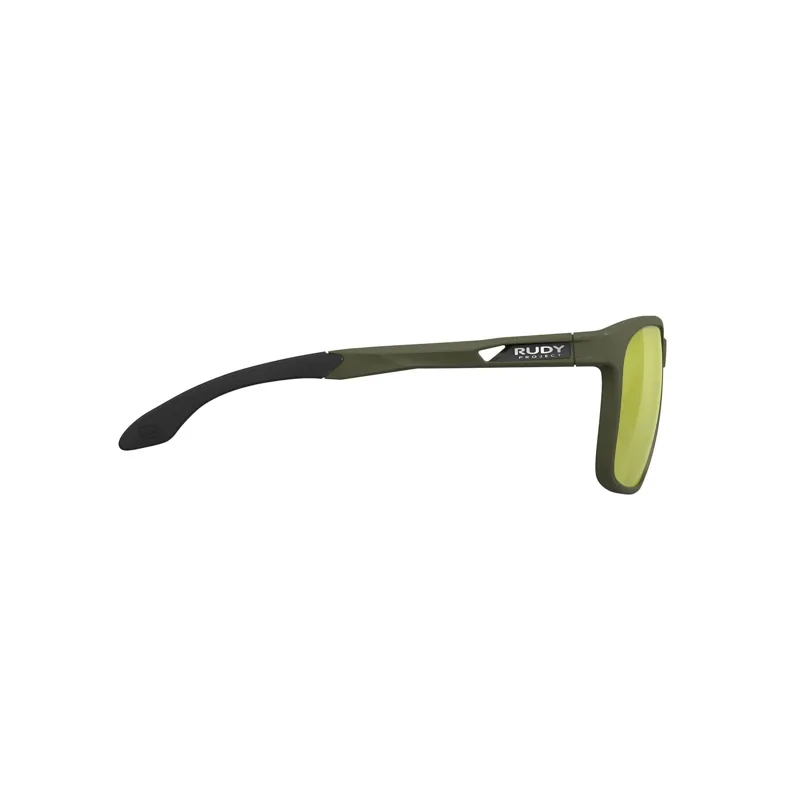 Rudy Project Lightflow A RP Optics Sunglasses - Olive/Laser Green-1