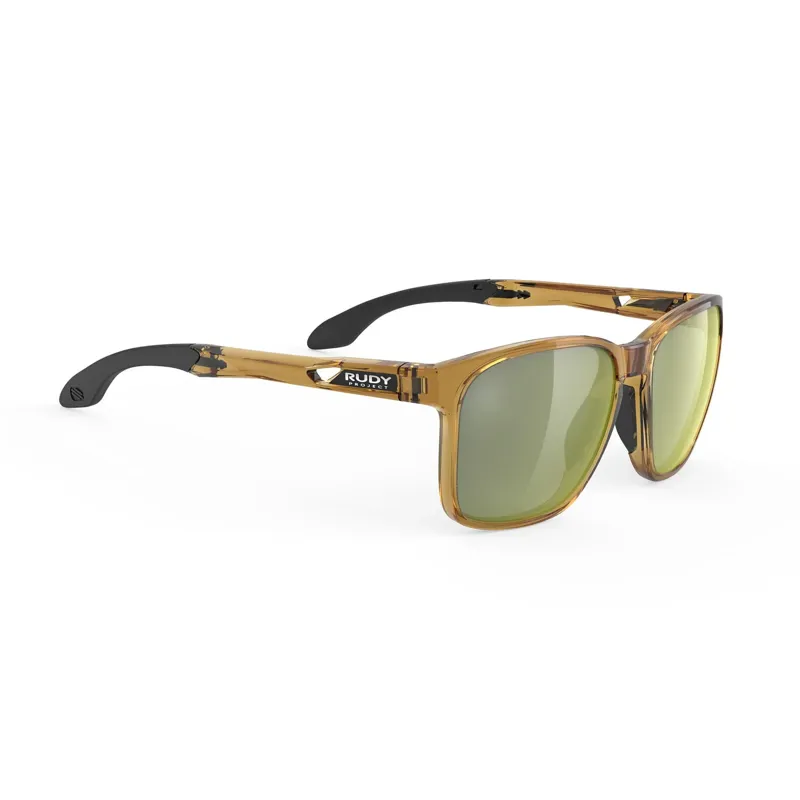 Rudy Project Lightflow A RP Optics Sunglasses - Butterscotch/Laser Green