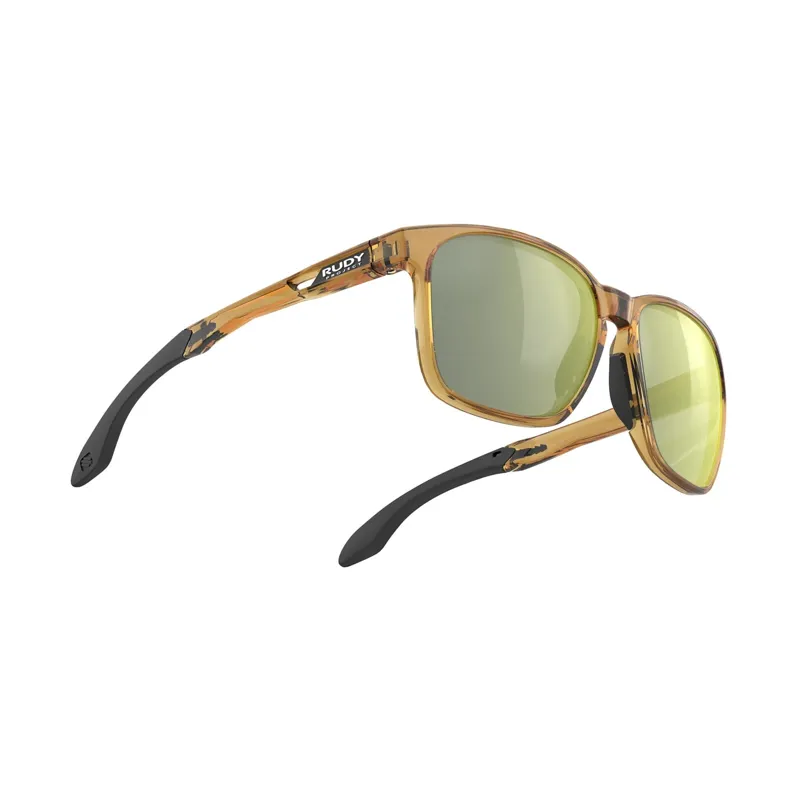 Rudy Project Lightflow A RP Optics Sunglasses - Butterscotch/Laser Green-5