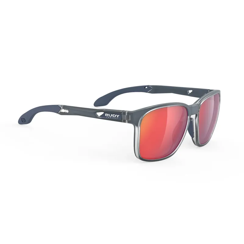 Rudy Project Lightflow A RP Optics Sunglasses - Blue Metal/MultiLaser Red
