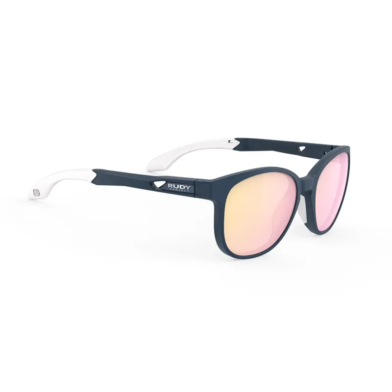 Rudy Project Lightflow B RP Optics Sunglasses - Blue Navy/MultiLaser Rose