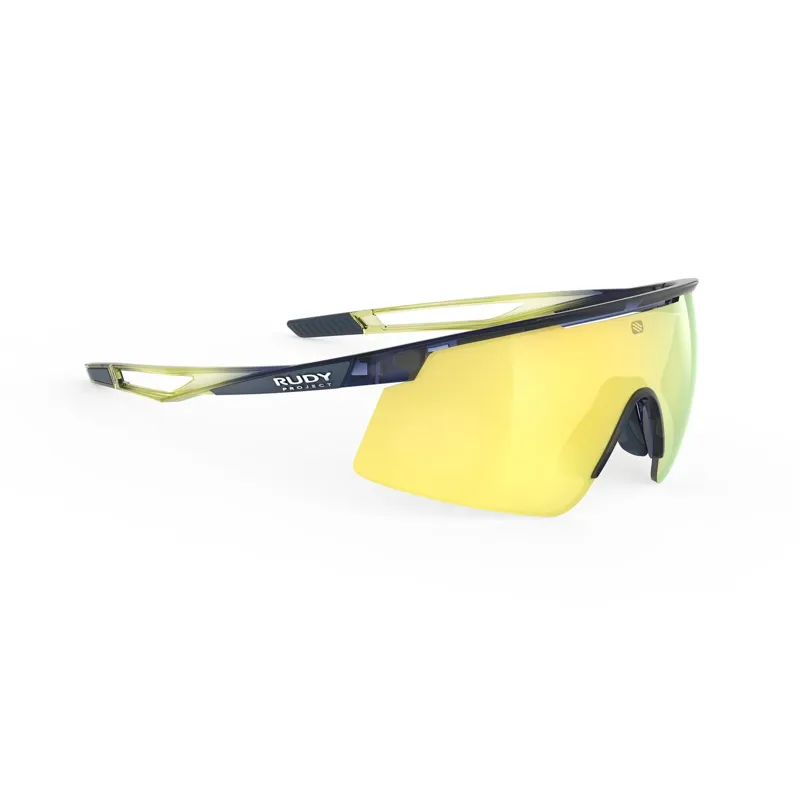 Rudy Project Turbolence RP Optics Sunglasses - Blue/Green/MultiLaser Yellow