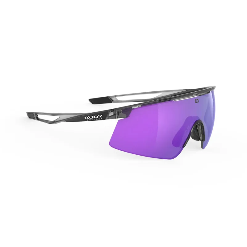 Rudy Project Turbolence RP Optics Sunglasses - Crystal Ash/MultiLaser Violet
