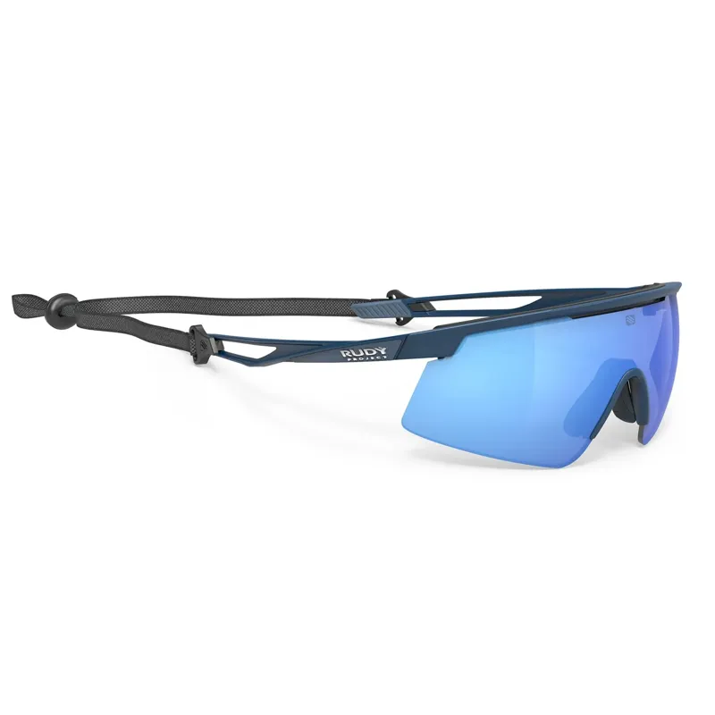 Rudy Project Turbolence Polar 3FX Sunglasses - Blue Navy Frame/Blue Lens