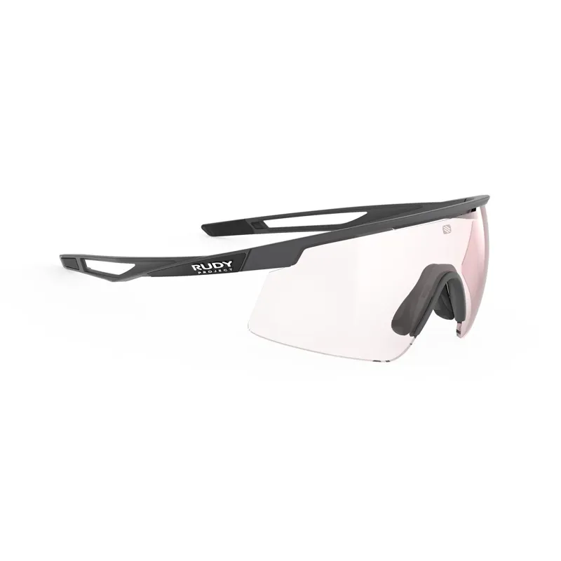 Rudy Project Turbolence Impact PH Sunglasses - Charcoal/2Laser Red