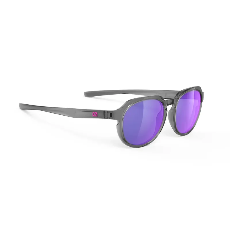 Rudy Project Glamshady RP Optics Sunglasses - Crystal Ash/MultiLaser Violet