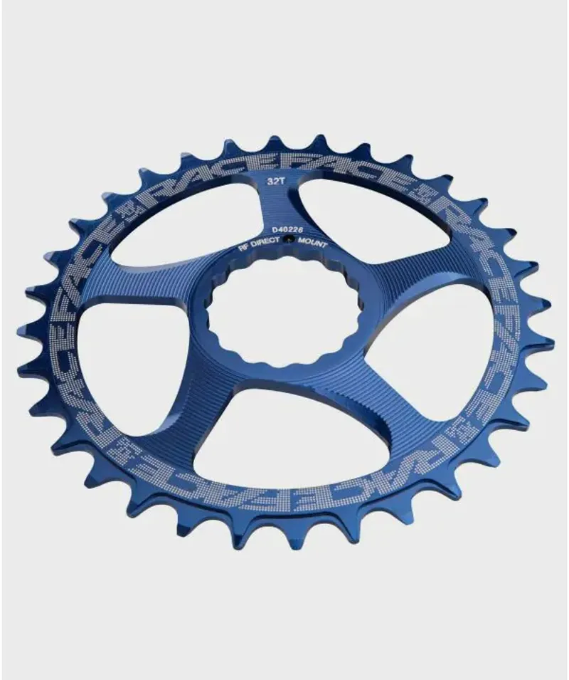 Race Face Direct Mount 10/12 Speed MTB Chainring - Blue