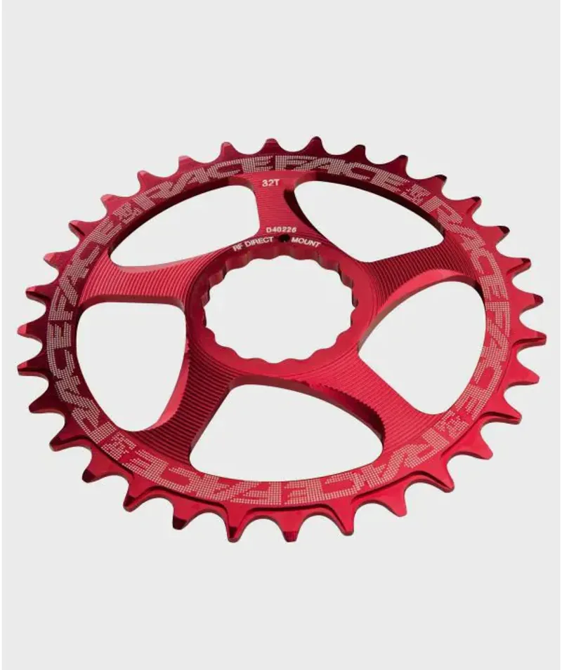 Race Face Direct Mount 10/12 Speed MTB Chainring - Red
