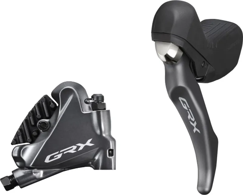 Shimano BL-RX810 GRX Hydraulic Disc Brake Lever w/BR-RX820 Calliper - Left Rear - Black