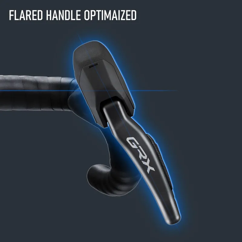 Shimano ST-RX825 GRX 2 Speed Di2 Shift Hydraulic STI Lever - Left Hand-8