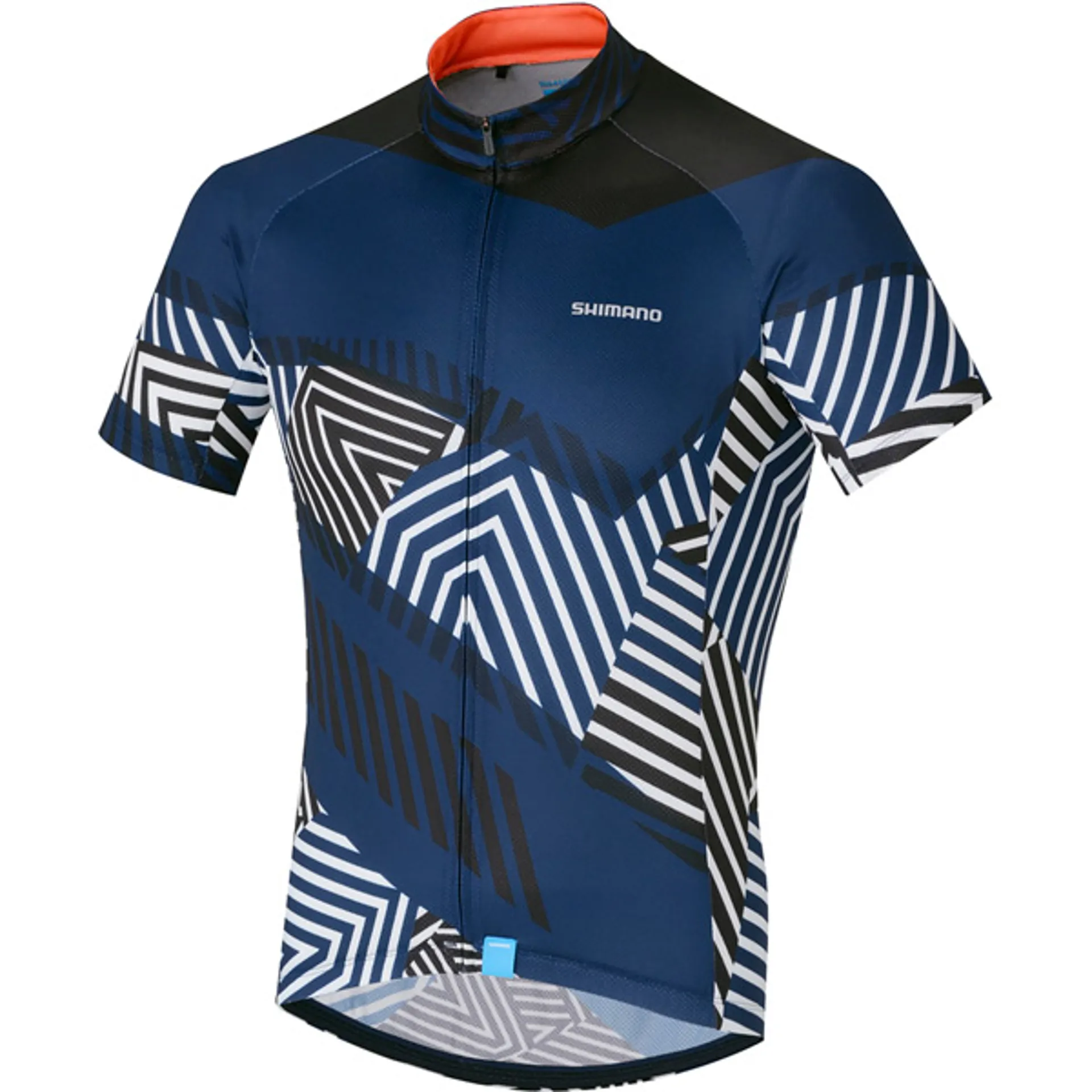 Shimano Climbers Short Sleeve Jersey Navy