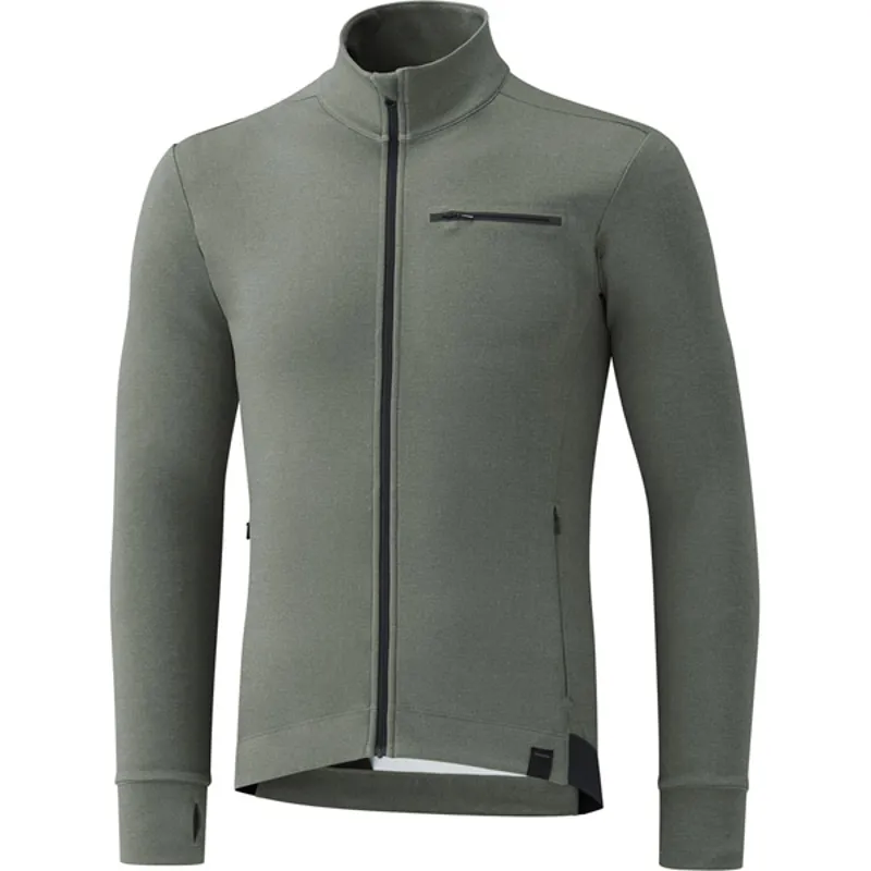 Shimano Transit Long Sleeve Jersey - Grey