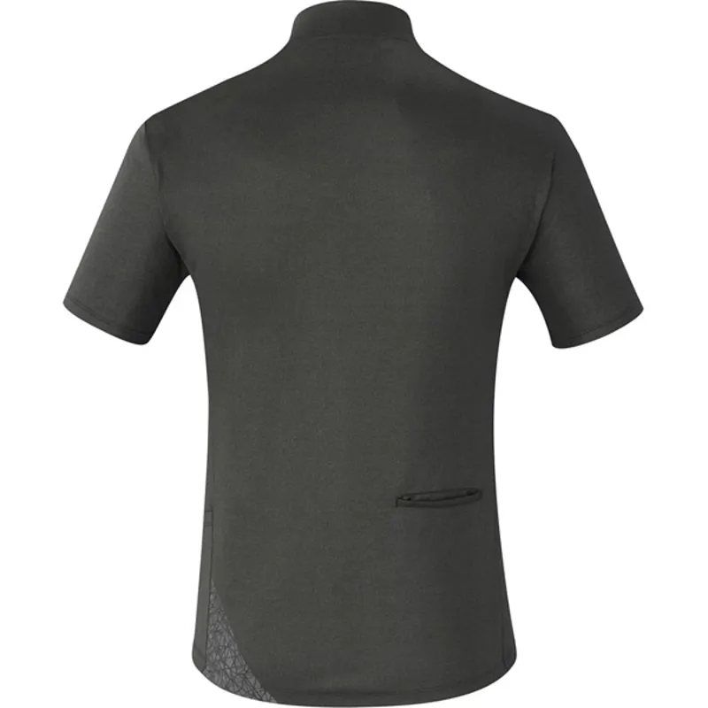 Shimano Transit Pavement Short Sleeve Jersey - Black-1