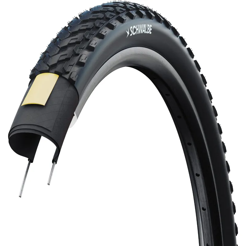 Schwalbe Motion Land Cruiser K-Guard Hybrid/Trekking Tyre - Black-1