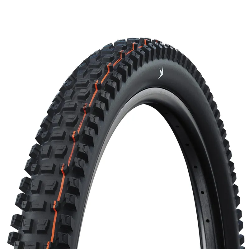 Schwalbe Albert Gravity Pro Radial Soft TLR Folding MTB Tyre - 29 inch - Black