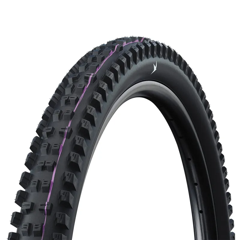 Schwalbe Tacky Chan Gravity Pro Soft Folding TLR MTB Tyre - 27.5x2.40 - Black