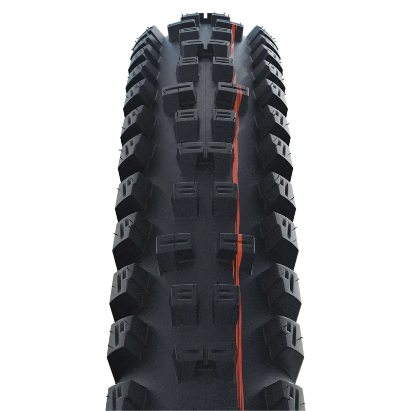 Schwalbe Tacky Chan Trail Soft Folding TLR MTB Tyre - 27.5 x 2.40 inch - -1