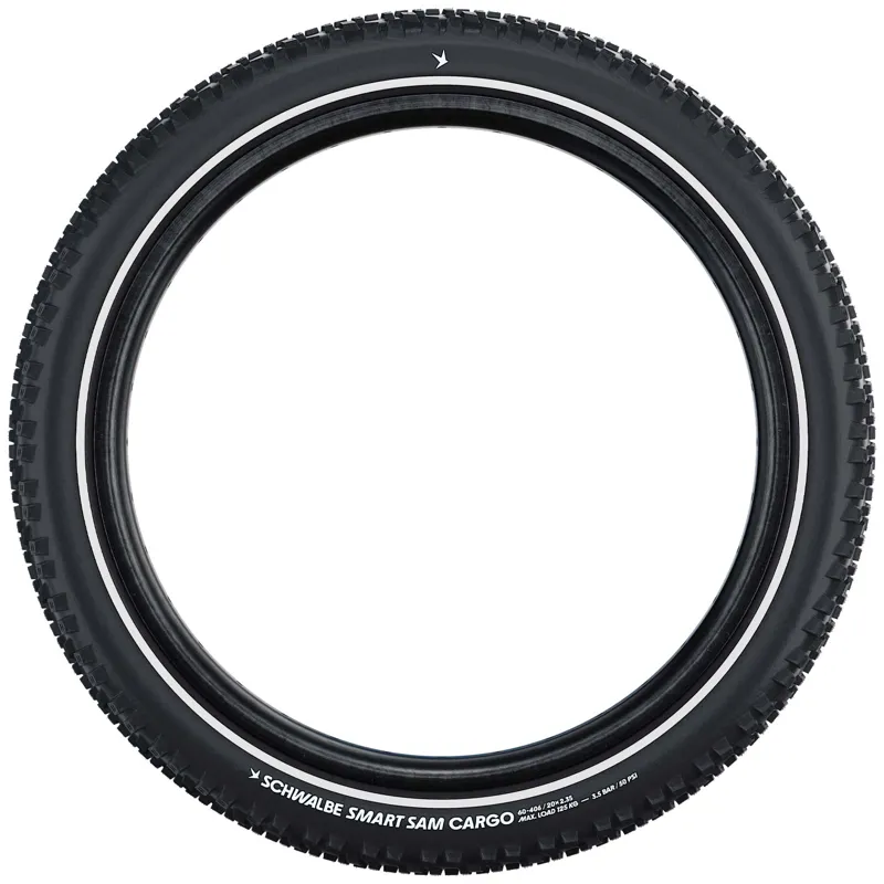 Schwalbe Motion Smart Sam Cargo Super Defence Tyre - 20 x 2.35 inch - Black-2