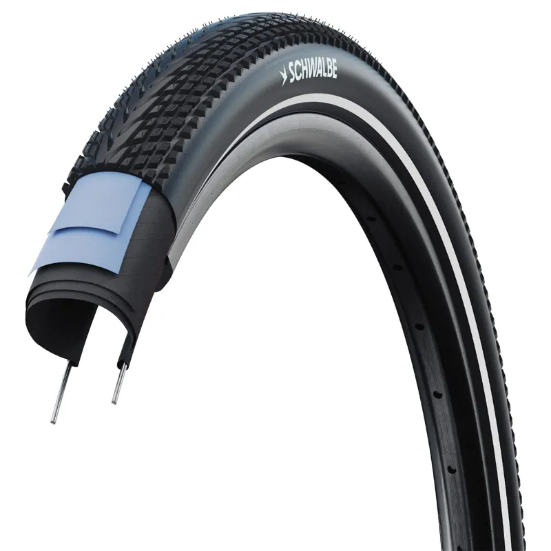 Schwalbe Marathon Almotion Raceguard Hybrid Tyre - Black-1