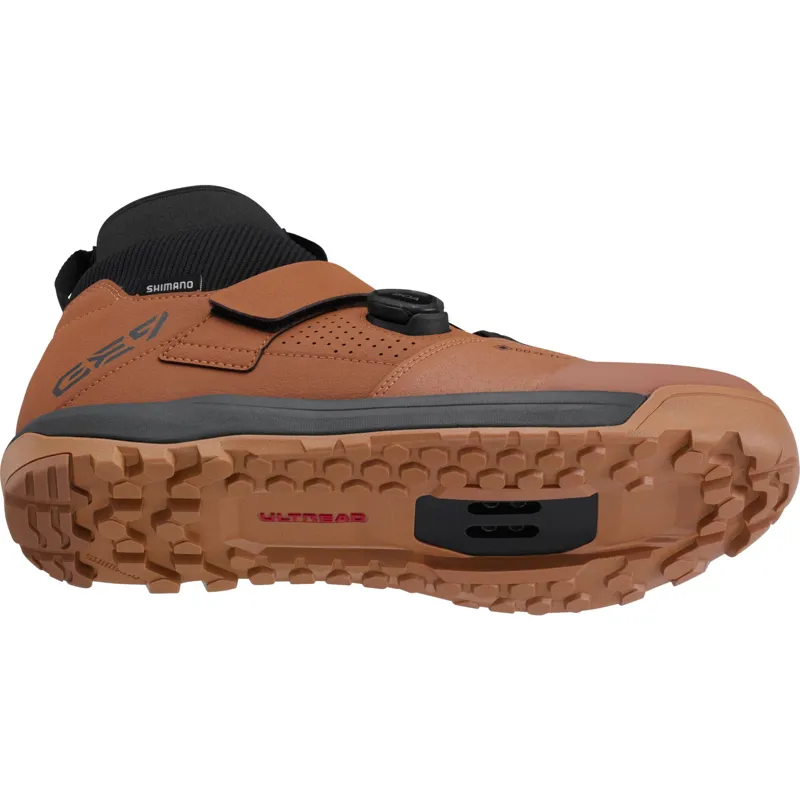 Shimano GE900 Gore-Tex MTB Shoes - Oak Brown-4