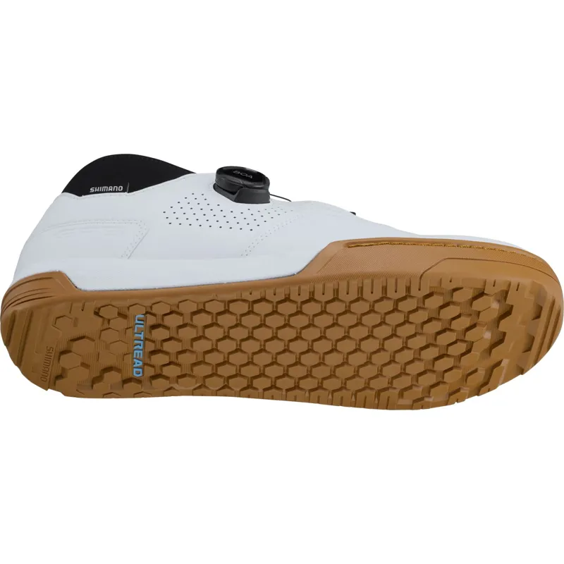 Shimano GF800 Flat MTB Shoes - White-5