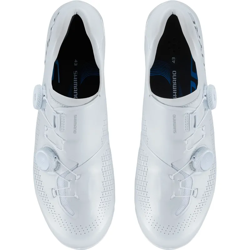 Shimano S-Phyre RC910 Narrow Road Shoes - White-5