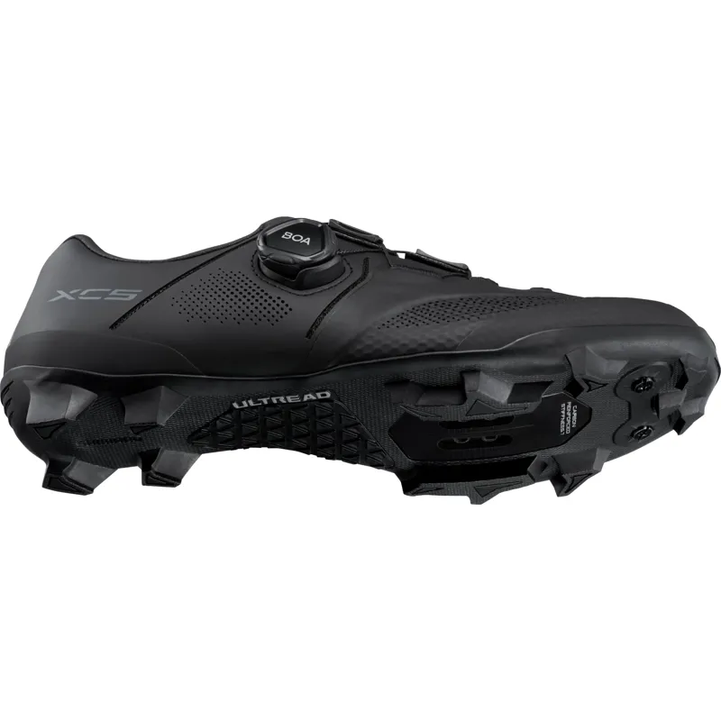 Shimano XC5W Women's Clipless MTB Shoes - Black-4