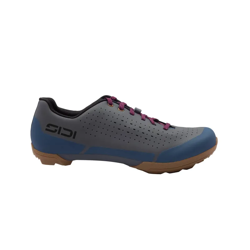 Sidi Asper Laces Gravel Shoes - Dark Grey