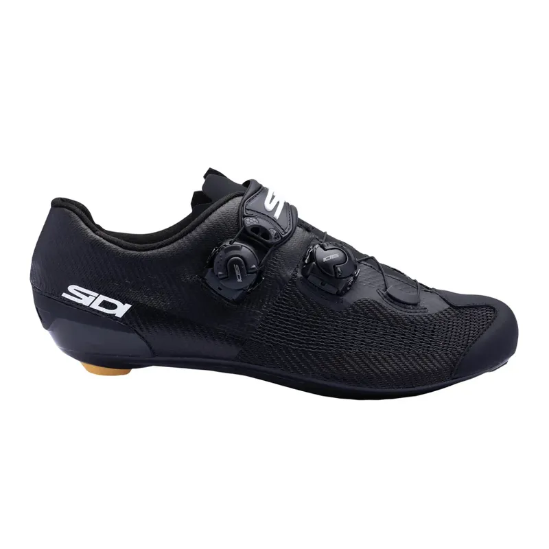 Sidi Genius 10 Knitted Road Shoes - Monochrome Black
