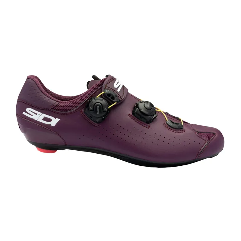 Sidi Genius 10 Road Shoes - Matte Wine