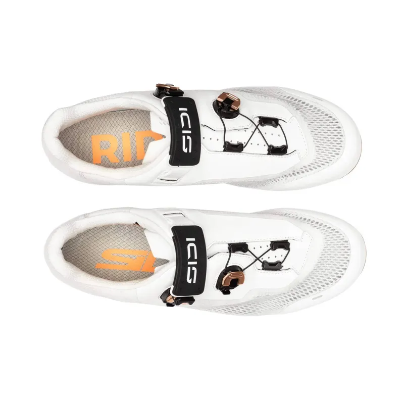 Sidi Genius X Vapo Road Shoes - White-4