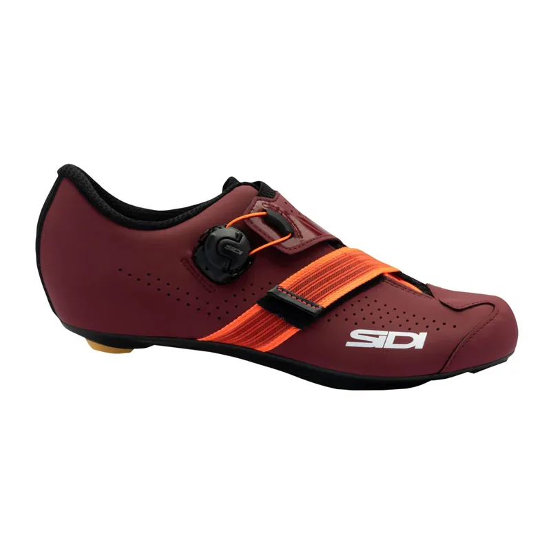 Sidi Prima Women's Road Shoes - Matte Cabernet/Coral