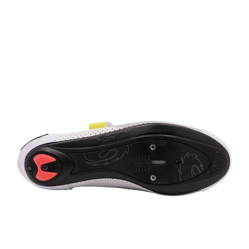 Sidi T-5 Air Triathlon Shoes - Grey/White/Yellow-2