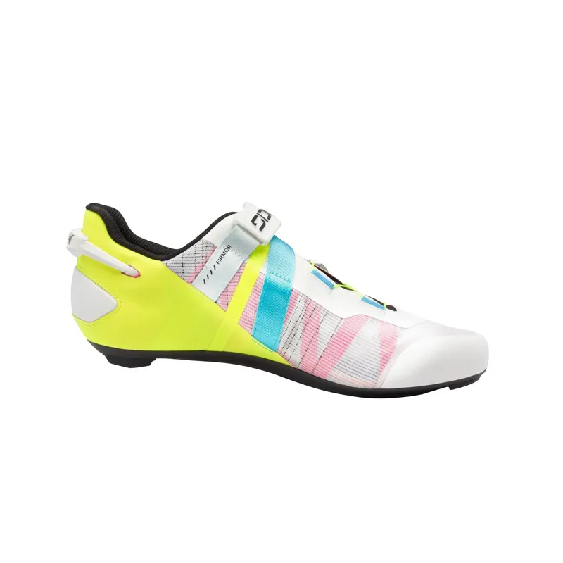 Sidi Wire 3 Road Shoes - White/Yellow Fluo-1