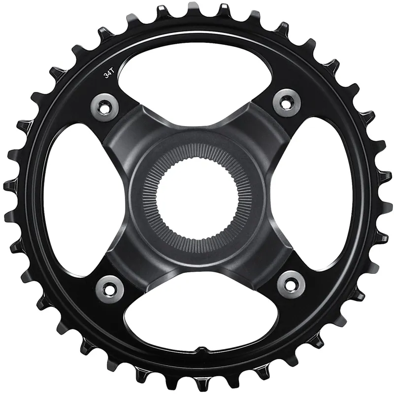 Shimano SM-CRE80-B 11/10spd DCE Single Chainring No Chainguard CL 55mm 34T
