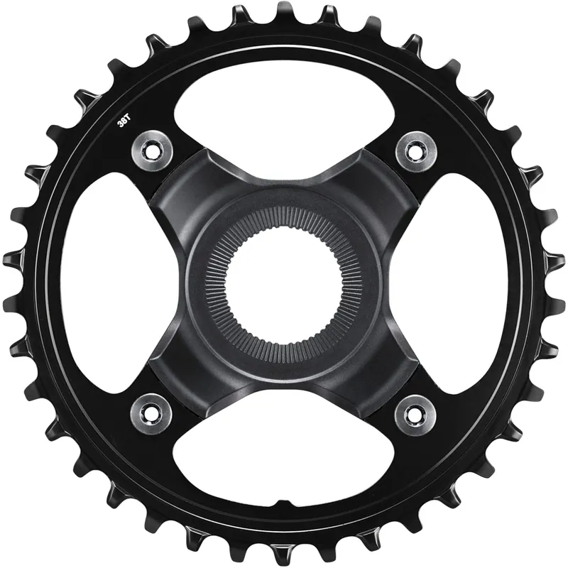 Shimano SM-CRE80-B 11/10spd DCE Single Chainring No Chainguard CL 55mm 38T