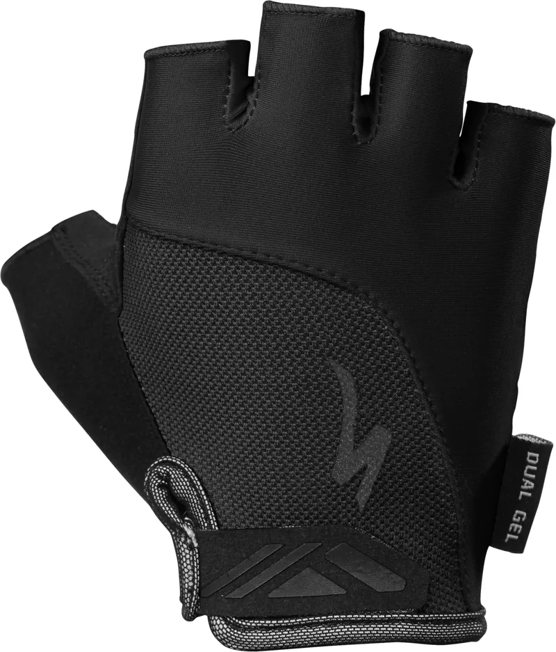 Specialized Body Geometry Womens Dual-Gel Short Finger Gloves - Black
