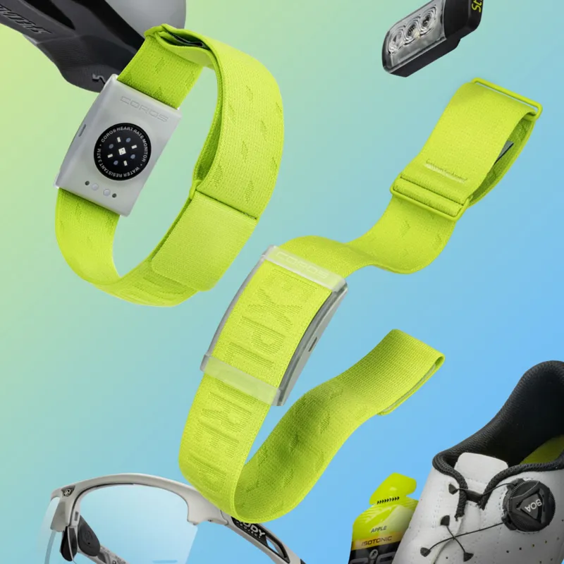 Coros Arm Strap Heart Rate Monitor - Lime Yellow-5