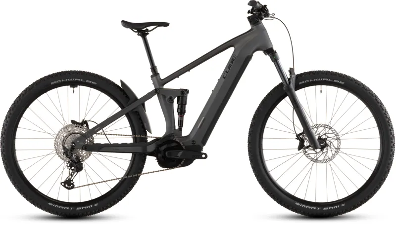 Cube Stereo Hybrid ONE22 Race 800wh 2026 Electric MTB - Slabgrey/Chrome