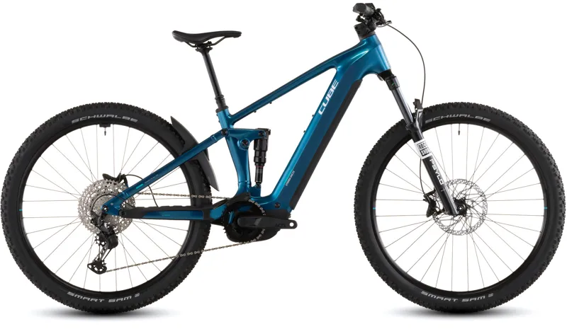 Cube Stereo Hybrid ONE22 Race 800wh 2026 Electric MTB - Electricblue/White
